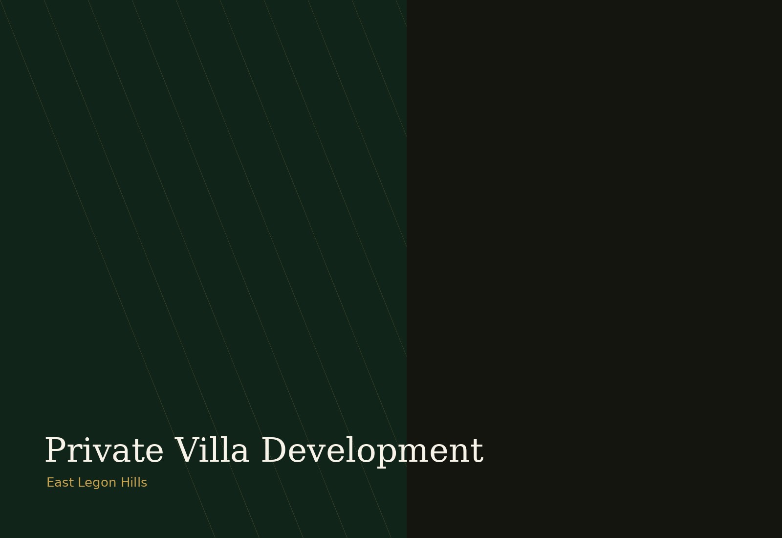 Private villa development in East Legon Hills Ghana